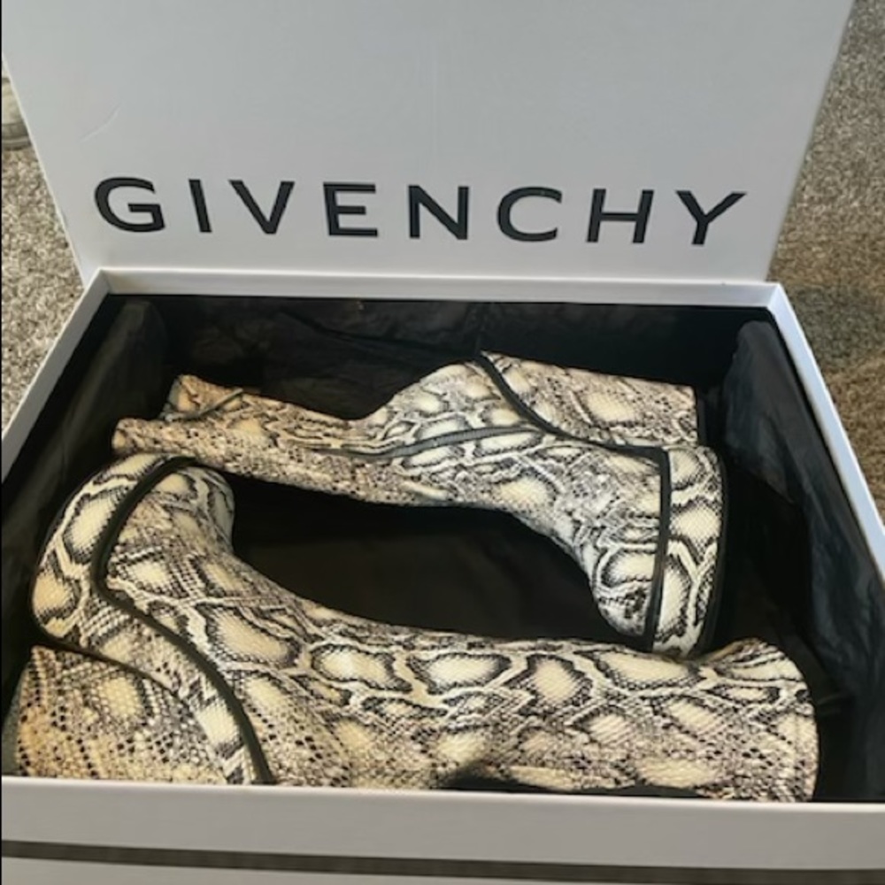 Givenchy leather boots
